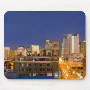 Tapis De Souris Ciel de Chicago, Illinois, pris depuis West Loop