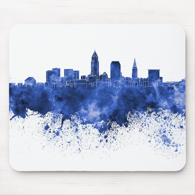 Tapis De Souris Ciel de Cleveland (Devant)