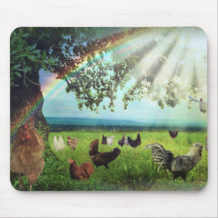 Tapis De Souris Ciel de poulet