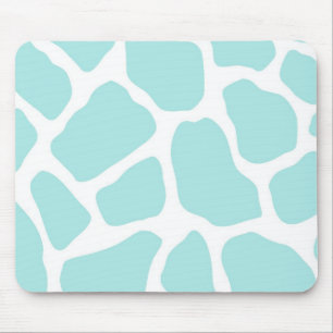Tapis De Souris Ciel et copie blanche de girafe