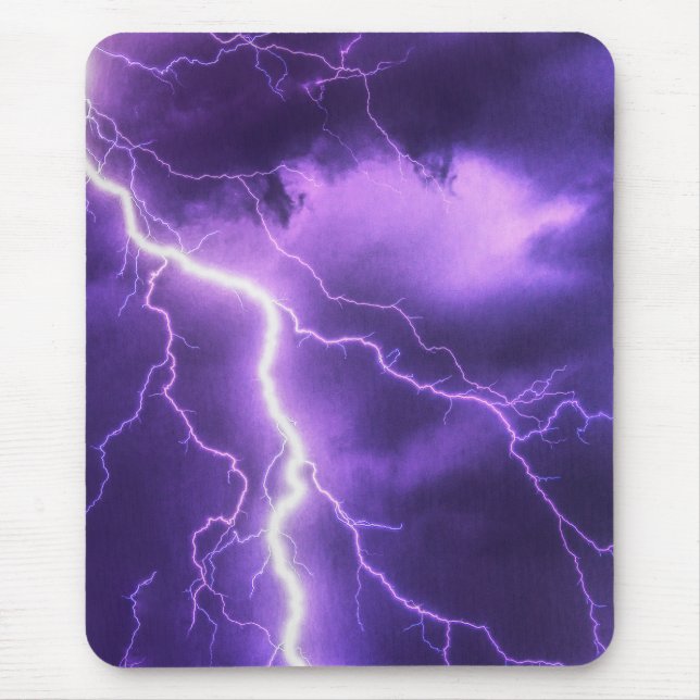 Tapis De Souris ciel magnifique, tonnerre (Devant)