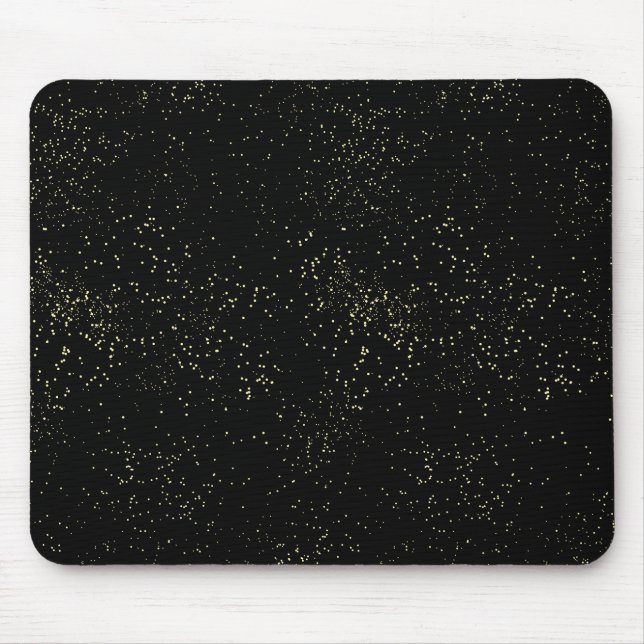 Tapis de souris ciel nocturne scintillant (Devant)
