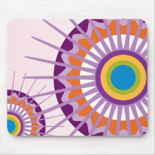 Tapis De Souris Cieux roses