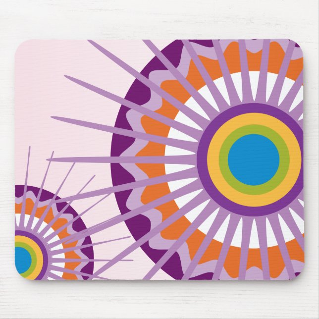 Tapis De Souris Cieux roses (Devant)
