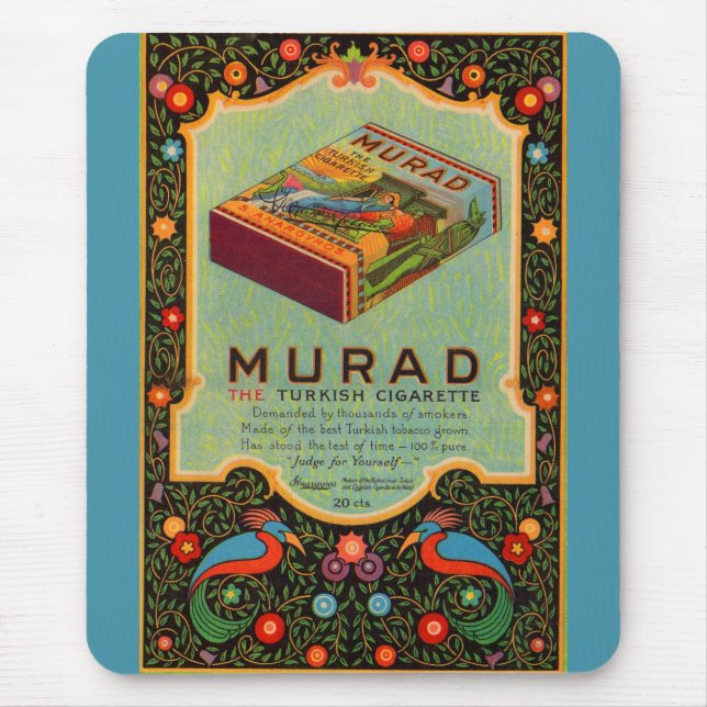 Tapis De Souris Cigarettes de Murad et (Devant)