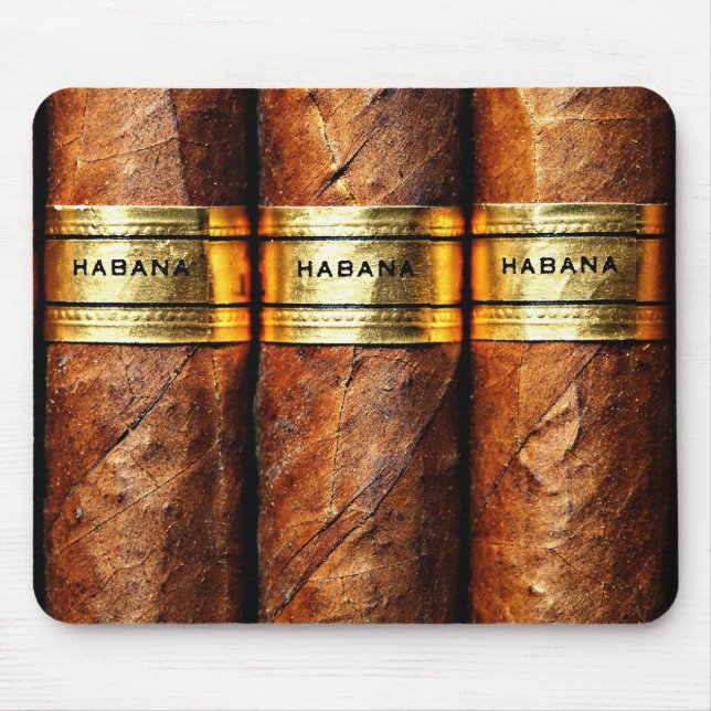 Tapis De Souris Cigars cubains Habana Mousepad (Devant)