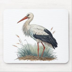 Tapis De Souris Cigogne