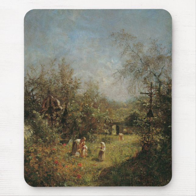 Tapis De Souris Cimetière abandonné à Goisern (Devant)
