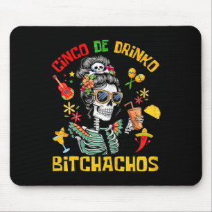Tapis De Souris Cinco De Drinko Achos Cinco De Mayo Boire
