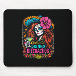 Tapis De Souris Cinco De Mayo Fête Mexicaine Drôle Cinco De Drinko