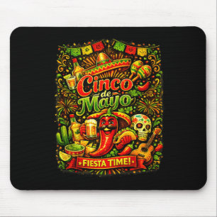 Tapis De Souris Cinco de mayo fiesta mexicaine party cinco deC