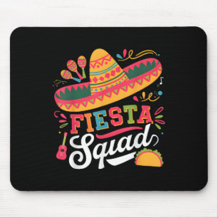 Tapis De Souris Cinco De Mayo Fiesta Squad Famille A
