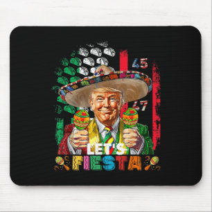 Tapis De Souris Cinco De Mayo Trump Taco Drôle Mexicain Trump Allo