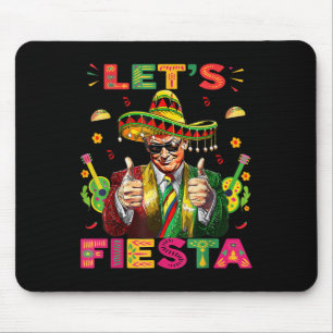 Tapis De Souris Cinco De Mayo Trump Taco Drôle Trump Mexicain Trum