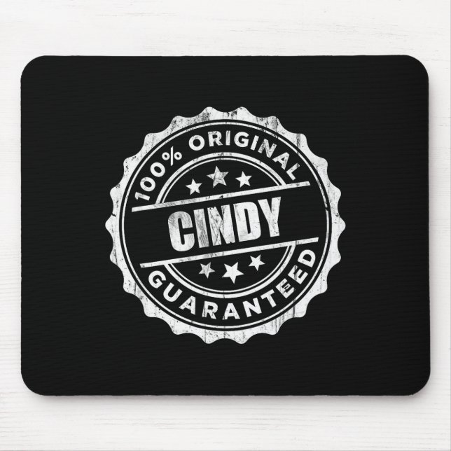 Tapis De Souris Cindy 100 % Original D  (Devant)