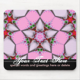 Tapis De Souris Cinq étoile Rosea Mousepad