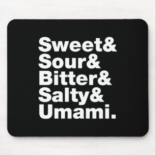 Tapis De Souris Cinq saveurs de base