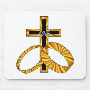 Tapis De Souris cinquantième anniversaire de mariage W