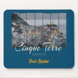 Tapis De Souris Cinque Terre Vernazza Italie Souvenir vintage