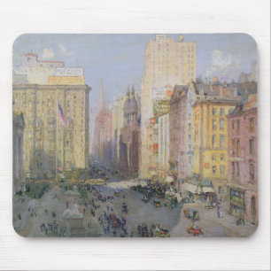 Tapis De Souris Cinquième Avenue, New York, 1913