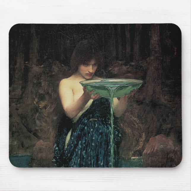Tapis De Souris Circe Invidiosa par John William Waterhouse (Devant)