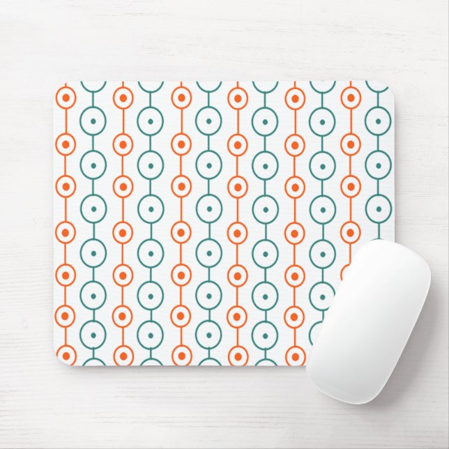 Tapis De Souris Circle strings de Midcentury (Avec souris)