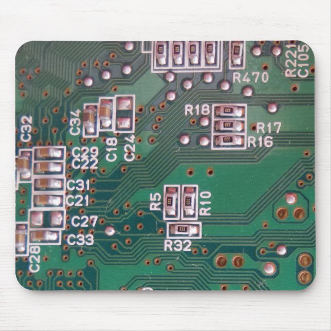Tapis De Souris Circuit Board Mousepad (Devant)