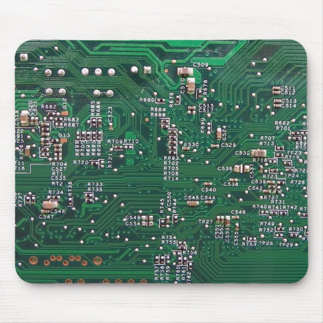 Tapis De Souris Circuit Geek (Devant)