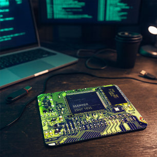Tapis De Souris Circuit imprimé personnalisable - circuit électron
