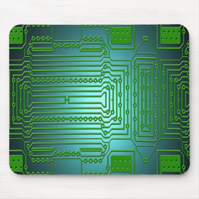 Tapis De Souris circuits de conducteurs de cartes (Devant)