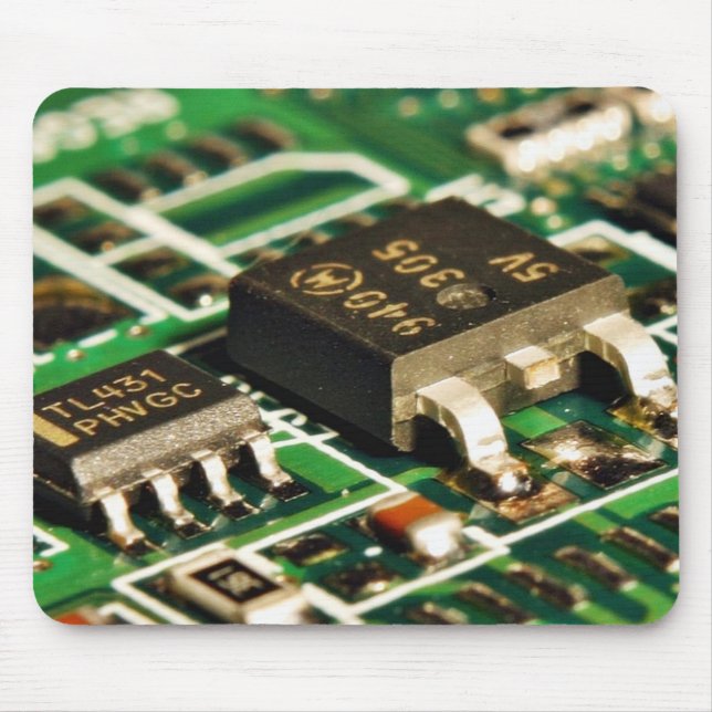 Tapis De Souris Circuits de puces (Devant)