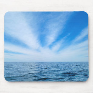 Tapis De Souris Cirrus Nuages Sur L'Eau