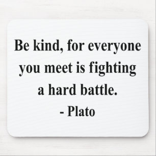 Tapis De Souris Citation 1a de Platon