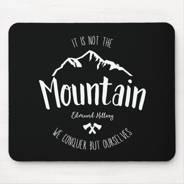 Tapis De Souris Citation 2 de montagne (Devant)
