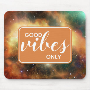 Tapis De Souris Citation Bonne Vibration Espace Cosmos Univers Ora