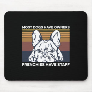 Tapis De Souris Citation Bulldog Pour Un Propriétaire Français