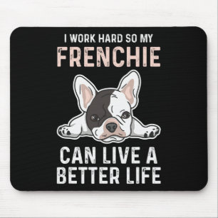 Tapis De Souris Citation Bulldog Pour Un Propriétaire Français De