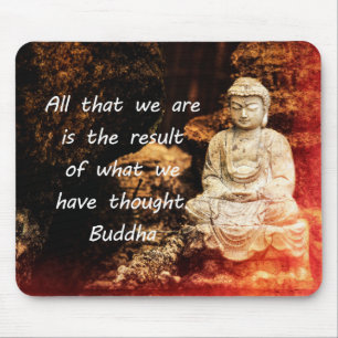 Tapis De Souris Citation de bouddha inspirante