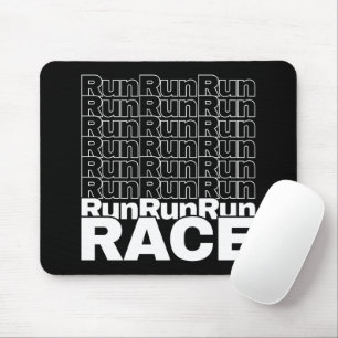 Tapis De Souris Citation de coureur motivé en formation - Course