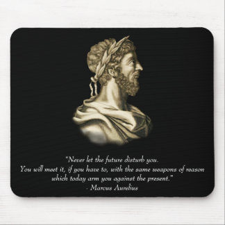 Tapis De Souris Citation de Marcus Aurelius
