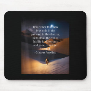 Tapis De Souris Citation de méditations stoïques