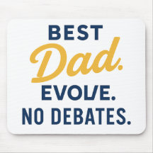 Citation de meilleur papa Mousepad