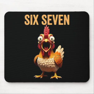 Tapis De Souris Citation de Meme 67 Coq Meme Six Sept Humour de Po