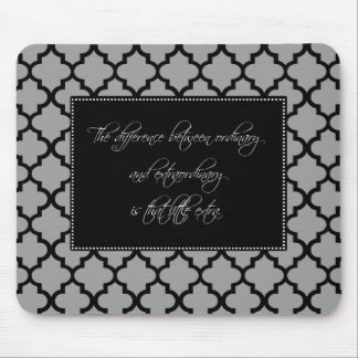Tapis De Souris Citation de motivation moderne Mousepad