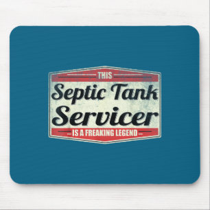 Tapis De Souris Citation de profession drôle Vintage Service de fo