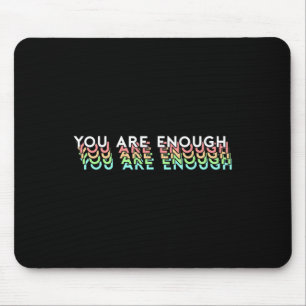 Tapis De Souris Citation de soutien à la sensibilisation à la sant