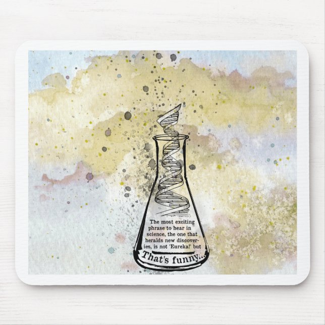 Tapis De Souris Citation d'Isaac Asimov (Devant)