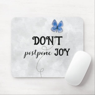 Tapis De Souris Citation Inspirante Avec Papillon