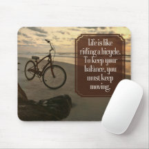 Citation inspirante "Faire du vélo"