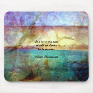 Tapis De Souris Citation Inspirationnelle De Shakespeare Sur La De